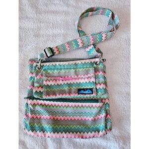 Kavu Adjustable Crossbody Boho Aztec Southwestern Purse Bag